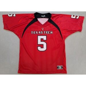 Texas Tech Red Raiders Jersey Mens Medium Red Patrick Mahomes Football Mesh